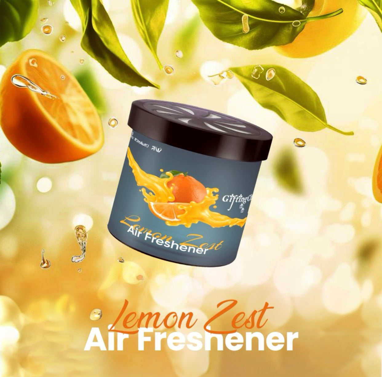 Genfrid (Lemon zest ) Car Perfume/Car Freshner Diffuser 60ml