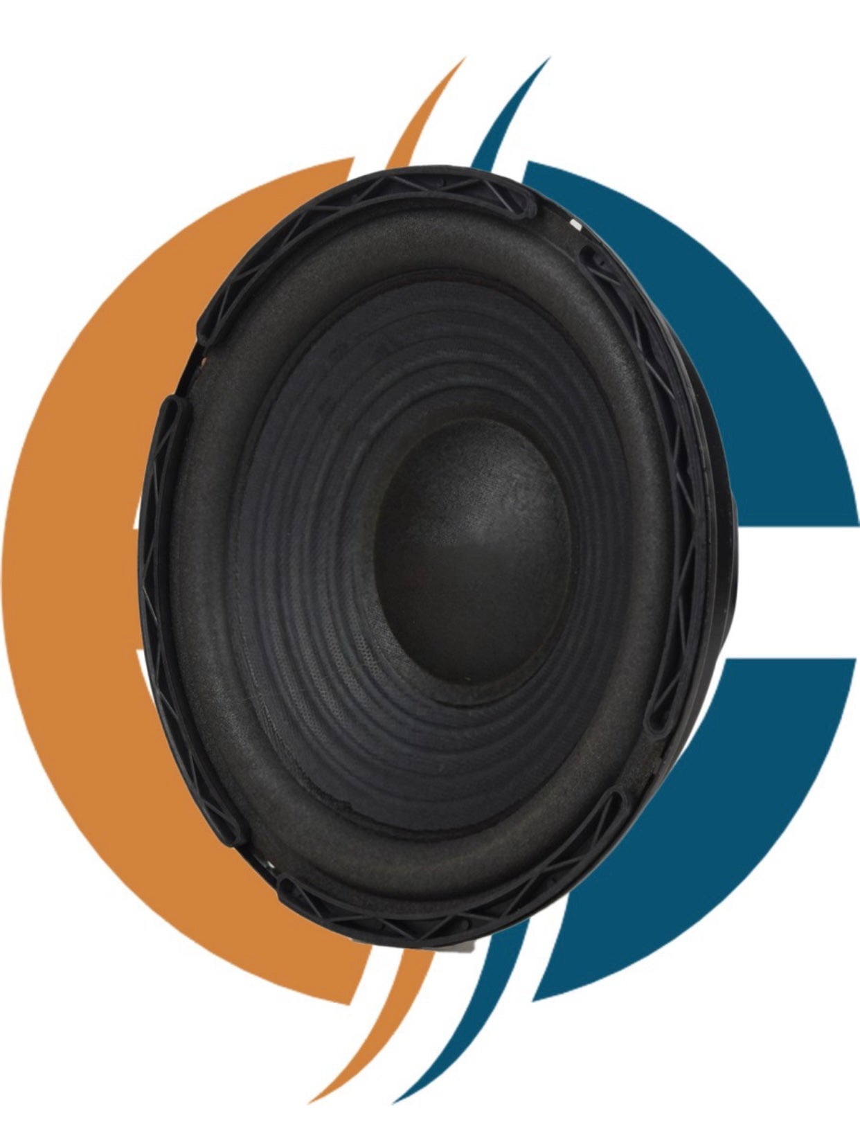 Genfrid 8"inch woofer audio speaker 8" HI-Fi Sound Woofer 4 ohm 200watt Magnet(90×17) black Component Car Speaker (150 W)