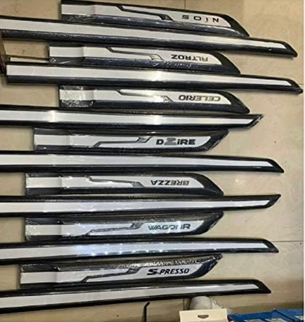 Genfrid Premium Quality Car Side Beading/Car Door Guards/Door Beading For Tata Punch