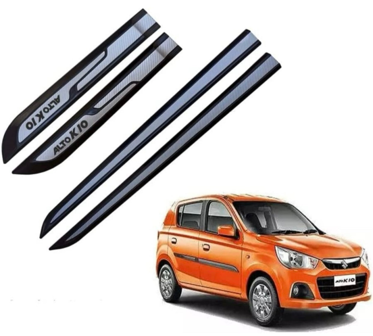 Genfrid Premium Quality Car Side Beading/Car Door Guards/Door Beading For Maruti Alto K10