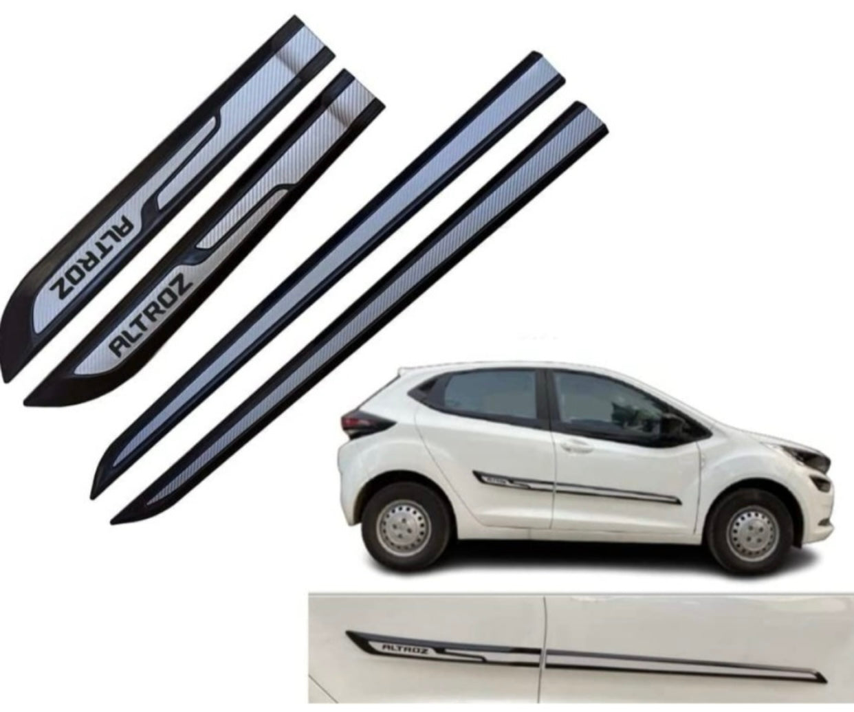 Genfrid Premium Quality Car Side Beading/Car Door Guards/Door Beading For Tata Altroz