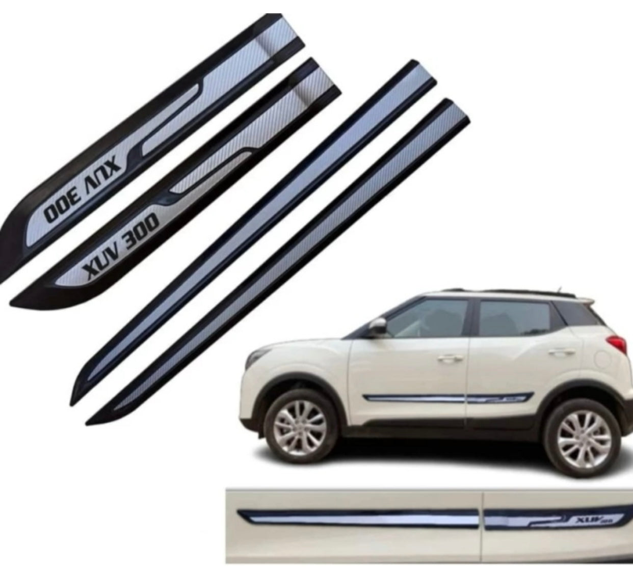 Genfrid Premium Quality Car Side Beading/Car Door Guards/Door Beading For Mahindra XUV300