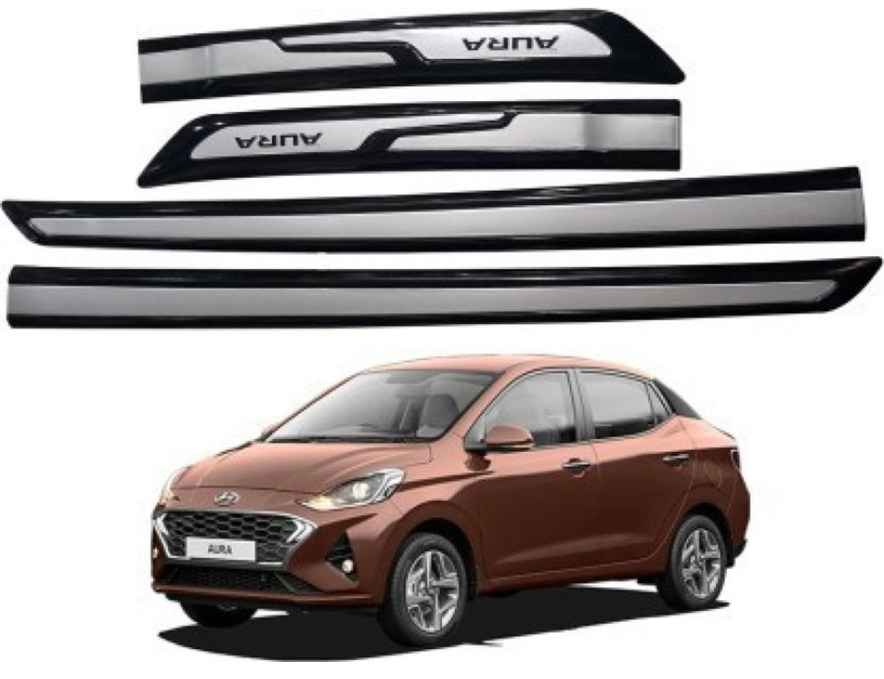 Genfrid Premium Quality Car Side Beading/Car Door Guards/Door Beading For Hyundai Aura