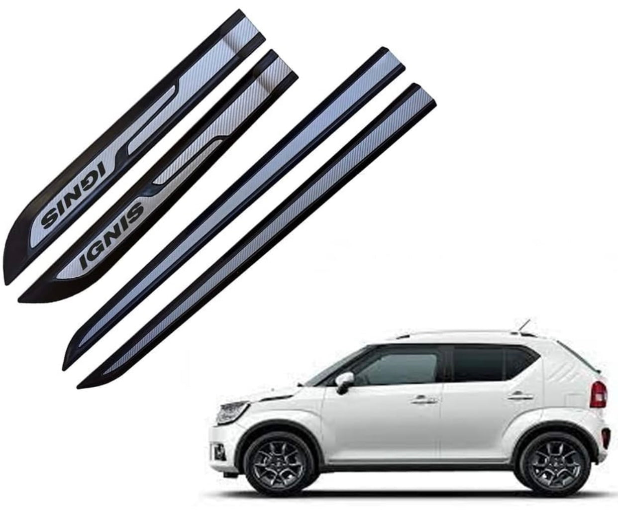 Genfrid Premium Quality Car Side Beading/Car Door Guards/Door Beading For Hyundai I10 Grand