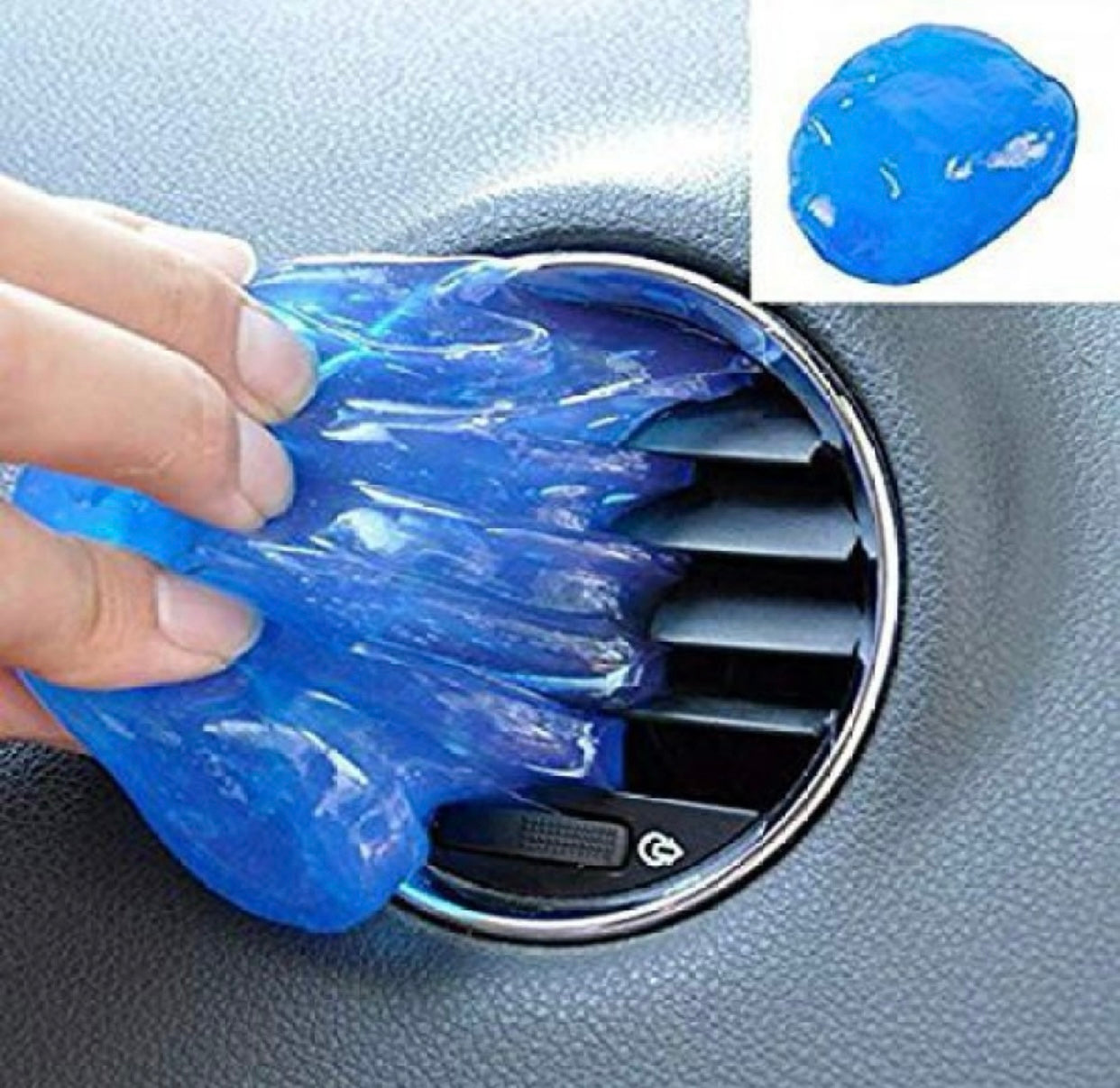 GENFRID Multipurpose Car Ac Vent Interior Keyboard Laptop PC Electronic Products Cleaning Cleaner Slime Gel Jelly Putty Kit Pack of 1 Vehicle Interior Cleaner