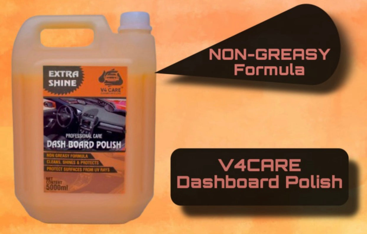 GENFRID Car Polish for Dashboard, Leather, Tyres, Exterior, Bumper (5 L, Pack of 1)