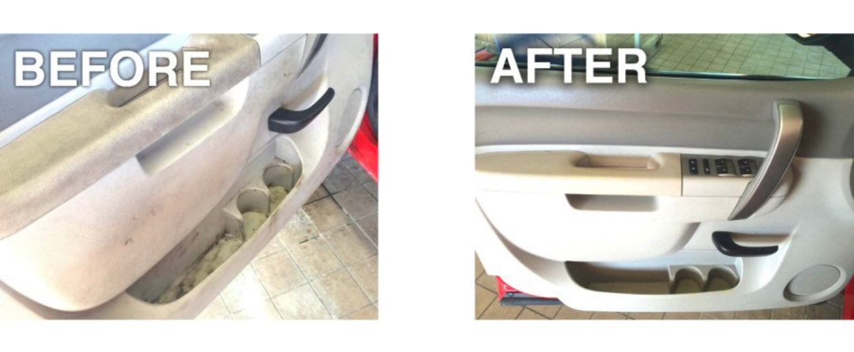 GENFRID Car Interior Cleaner Seats/Dashboard/Door-side/Vinyl/Foot-Matte Cleaning Vehicle Interior Cleaner