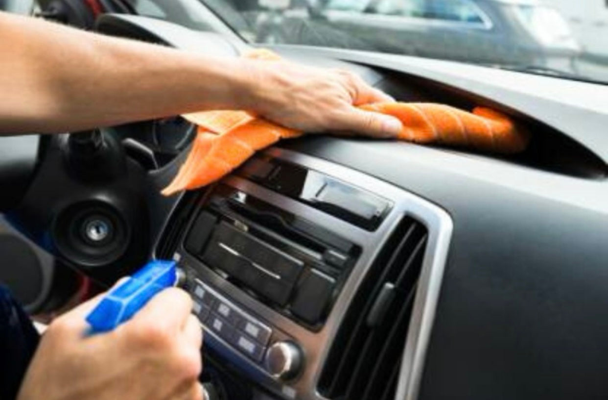 GENFRID Car Interior Cleaner Seats/Dashboard/Door-side/Vinyl/Foot-Matte Cleaning Vehicle Interior Cleaner