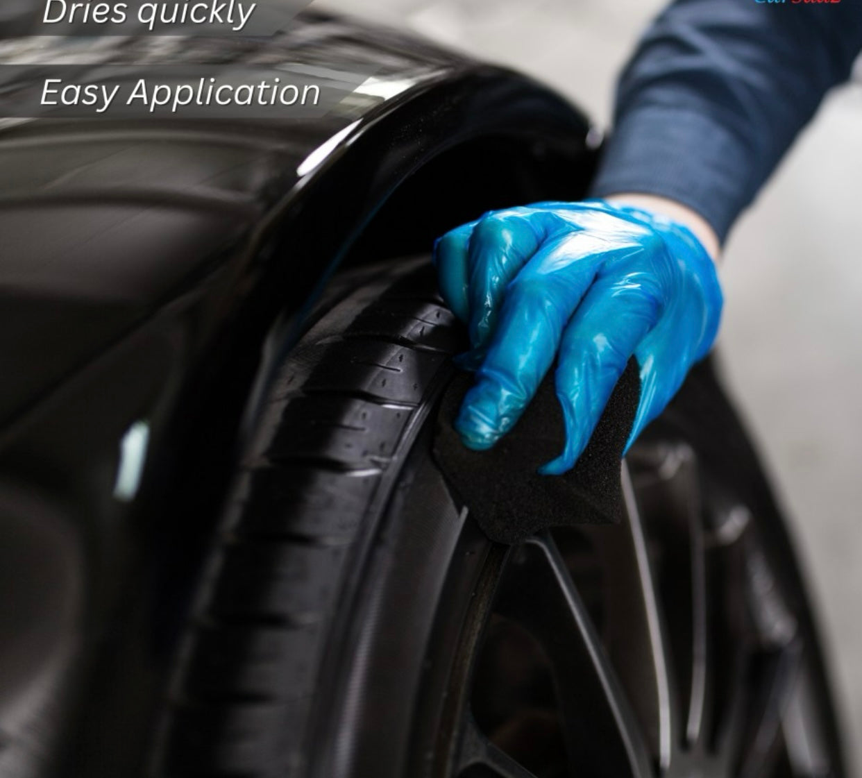 GENFRID Tyre Polish Spray for Car & Bike 450 ml Wheel Tire Cleaner (Pack of 1)