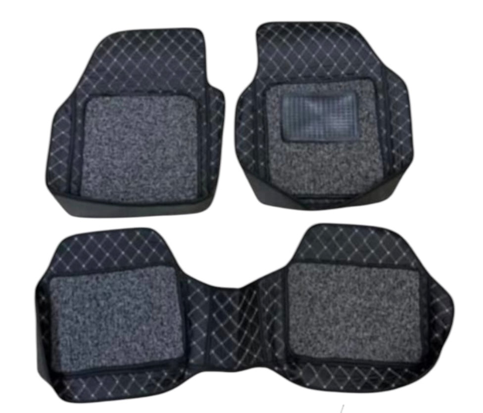 GENFRID 7D Car Mat (For All 5 Seater Cars)-3Pcs Mat