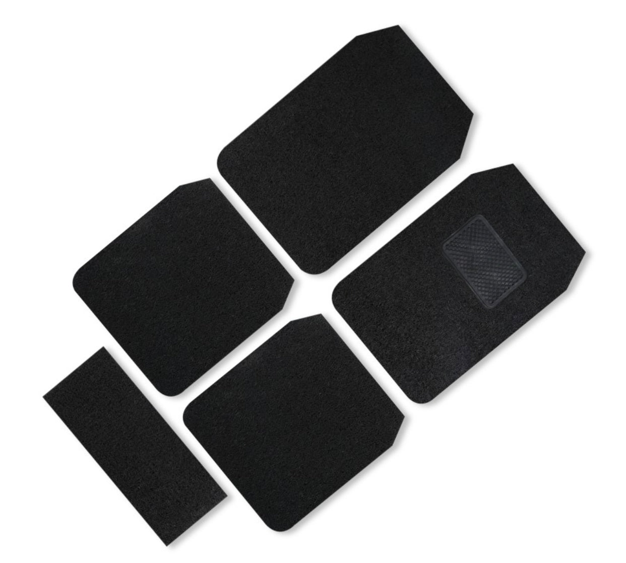 GENFRID Grass Car Mat (For All 5 Seater Cars)-5Pcs Mat