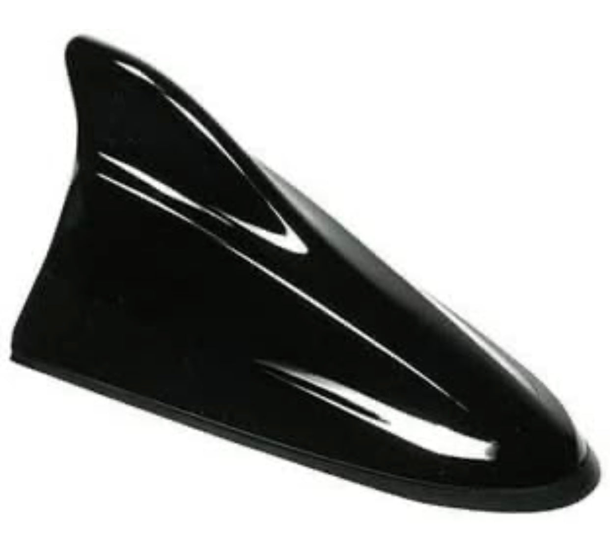 GENFRID Car Shark Fin Style Roof Mount FM/AM Radio Antenna Aerial with Wiring Waterproof Signal