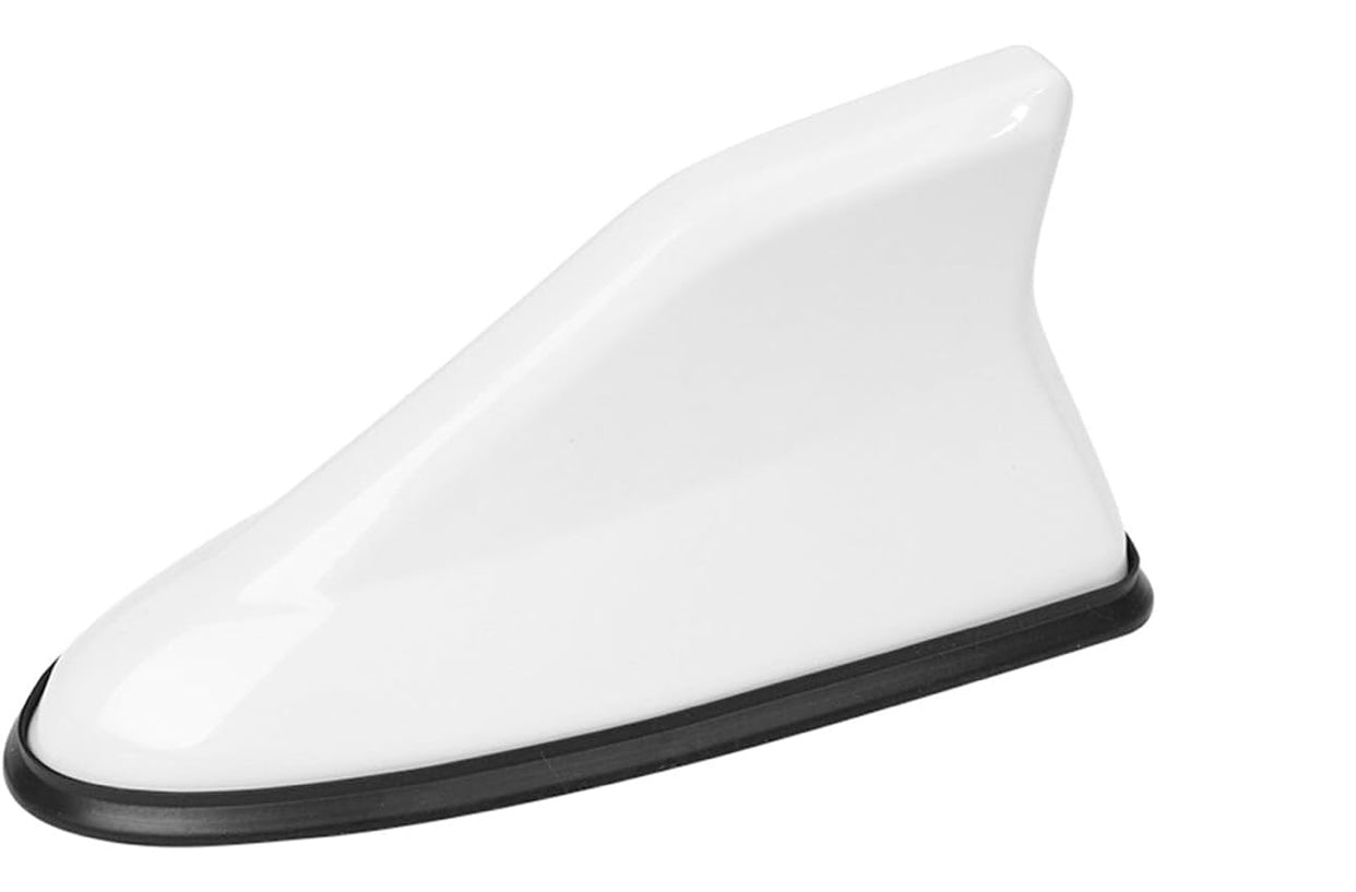 GENFRID Car Shark Fin Style Roof Mount FM/AM Radio Antenna Aerial with Wiring Waterproof Signal