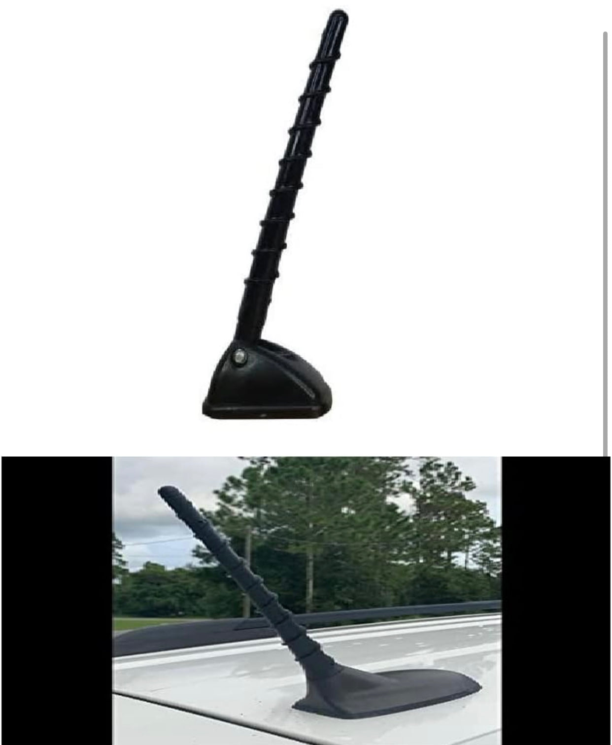 GENFRID Car Roof Show Antenna with Flexible Rod