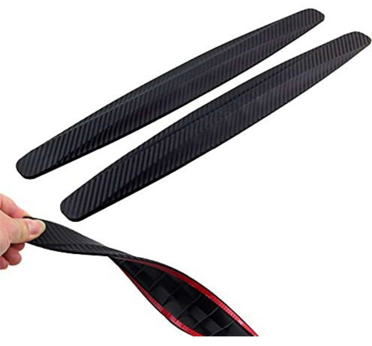 GENFRID Car Door Bumper Guard Rubber (Black, Pack of Bumper Protector for All Cars 4Pcs, Datsun, Fiat, Ford, Honda, Hyundai, Maruti, Nissan, Renault, Skoda, Tata, Toyota, Volkswagen, Volvo, Universal For Car)