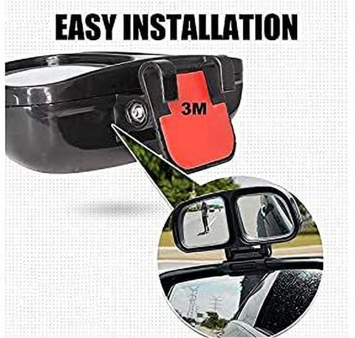 Car Manual Blind Spot Mirror, Driver Side, Passenger Side .