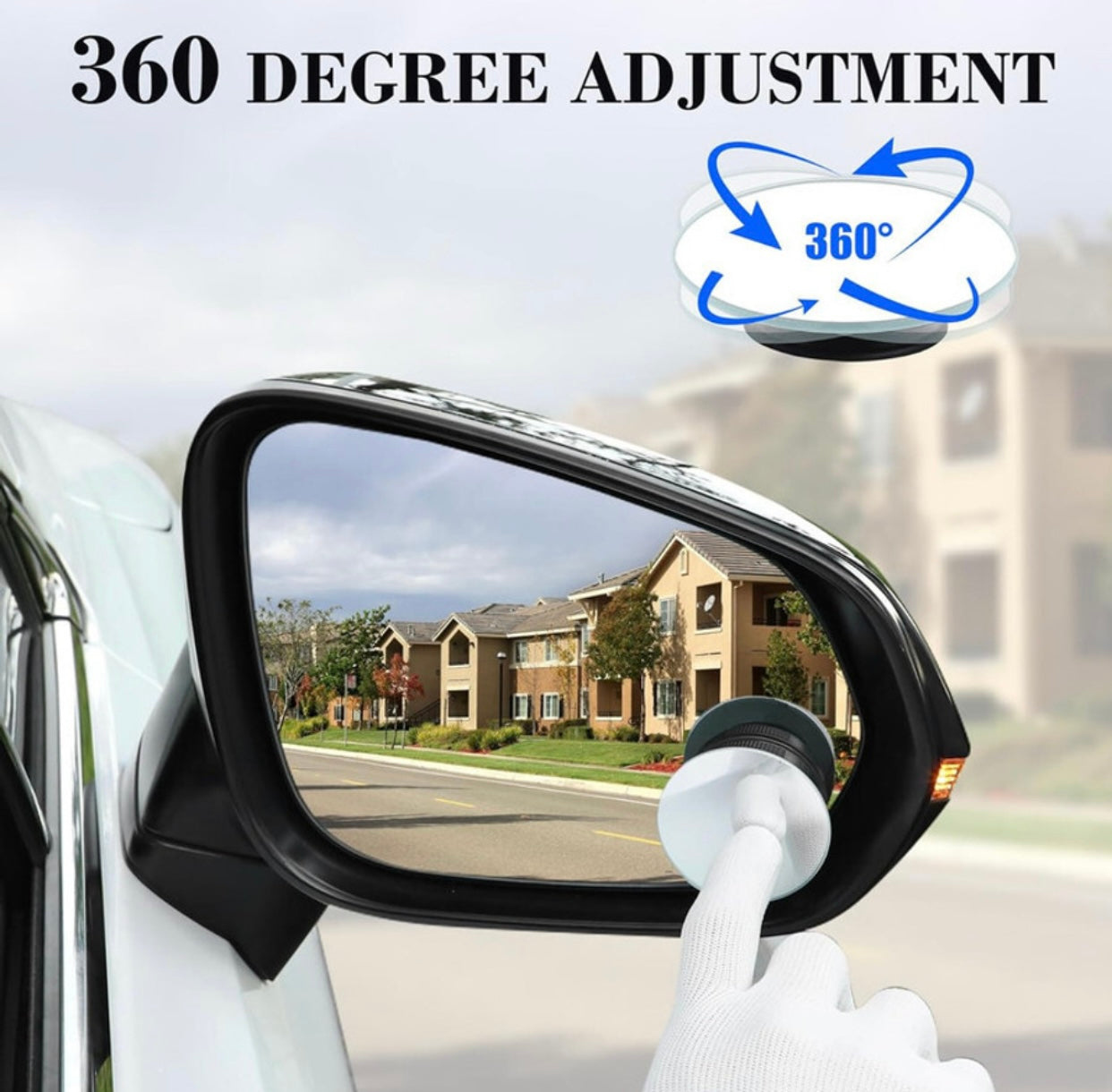 Car Manual Blind Spot Mirror, Driver Side, Passenger Side