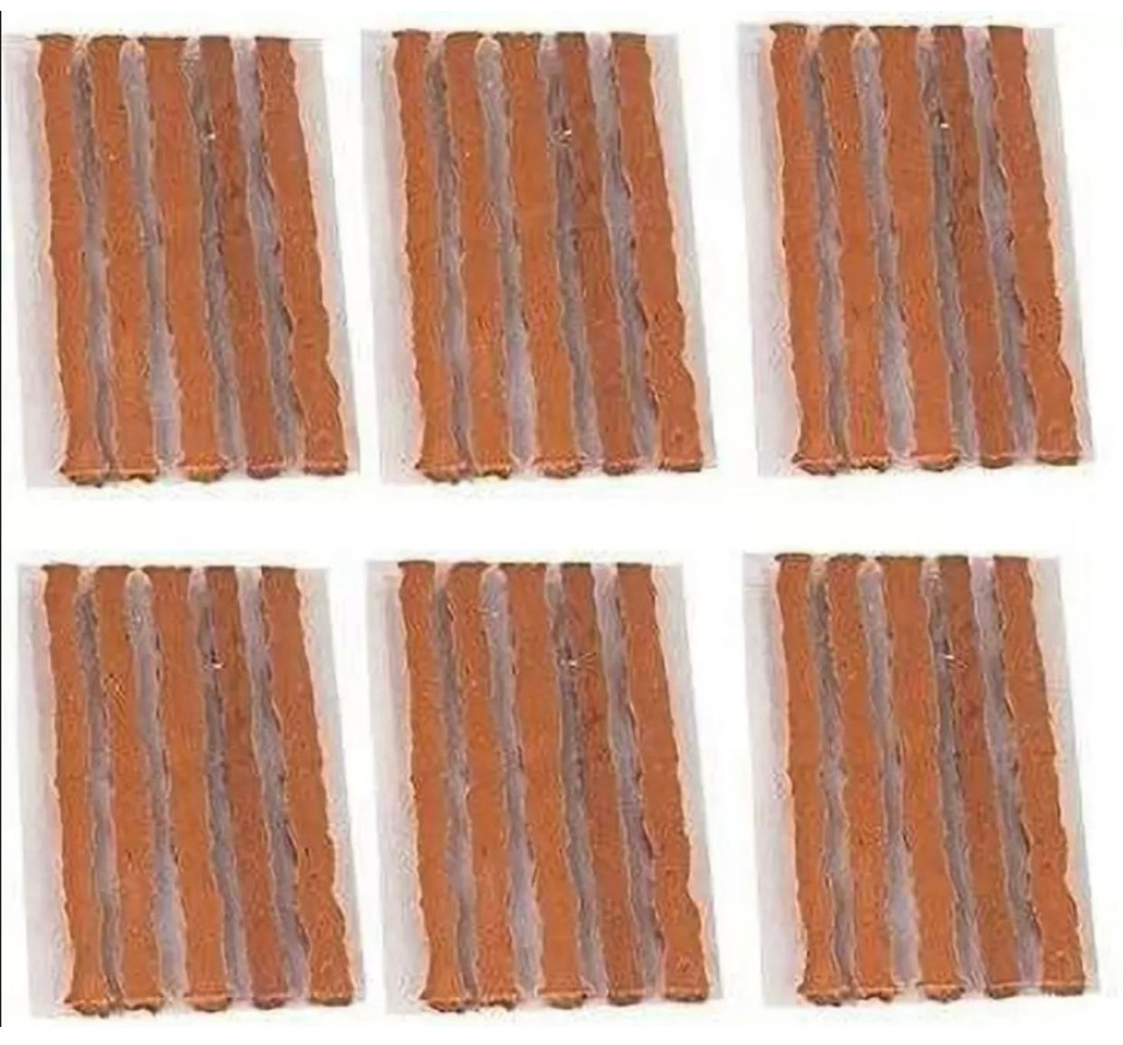 GENFRID Car Puncture Rubber Strips (30 Pcs)