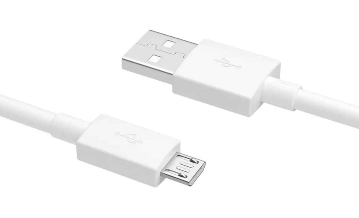 GENFRID Car Micro USB Cable ( 3 A 1 m Original OEM Micro USB Port Supports Up to 10W* 5V-2A Or 18W Max*(9V-2A) Micro-USB Cable 10W 2A (Compatible with Realme/Oppo/Vivo and all mobiles with 2A & 3A Micro compatibility, White, One Cable)