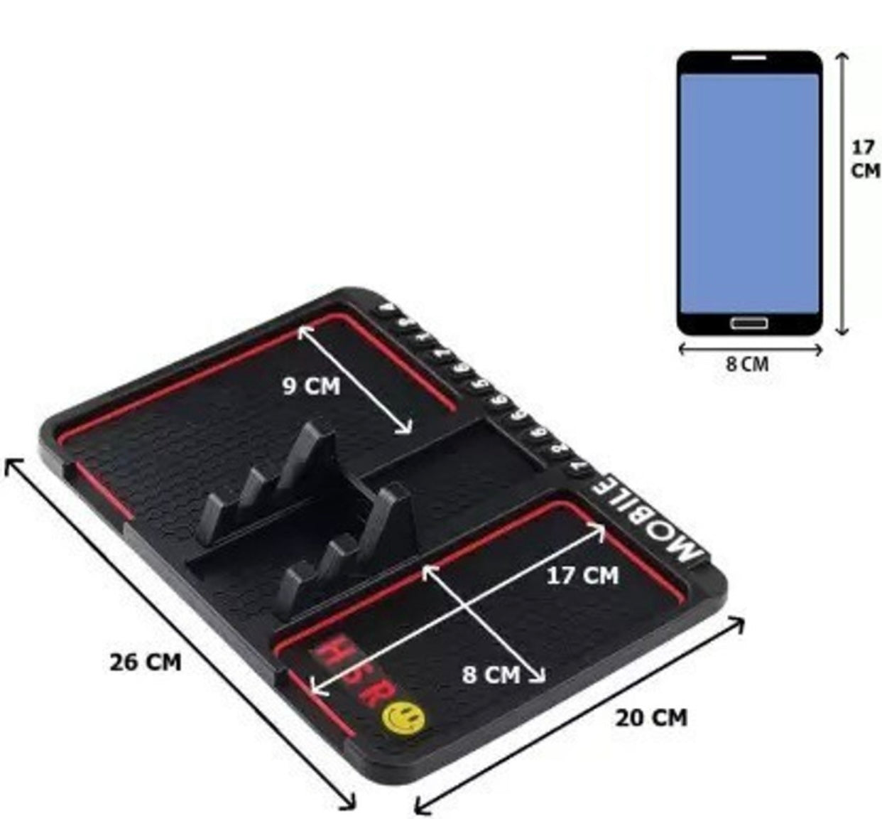 GENFRID Car Rubber Standard Mat