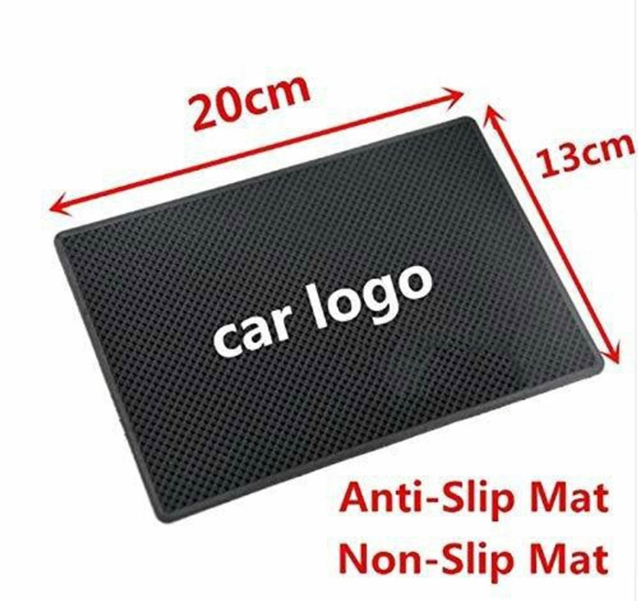 GENFRID Car Rubber Standard Mat (Suzuki Logo)