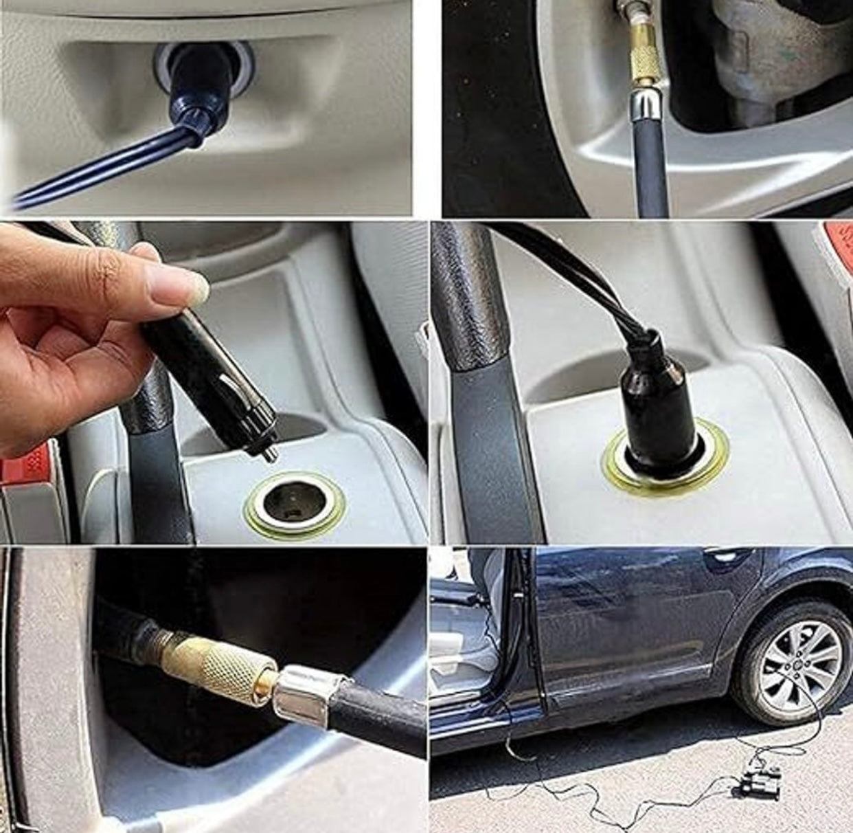 GENFRID Car Tyre Air Pump 150 psi for Car & Bike
