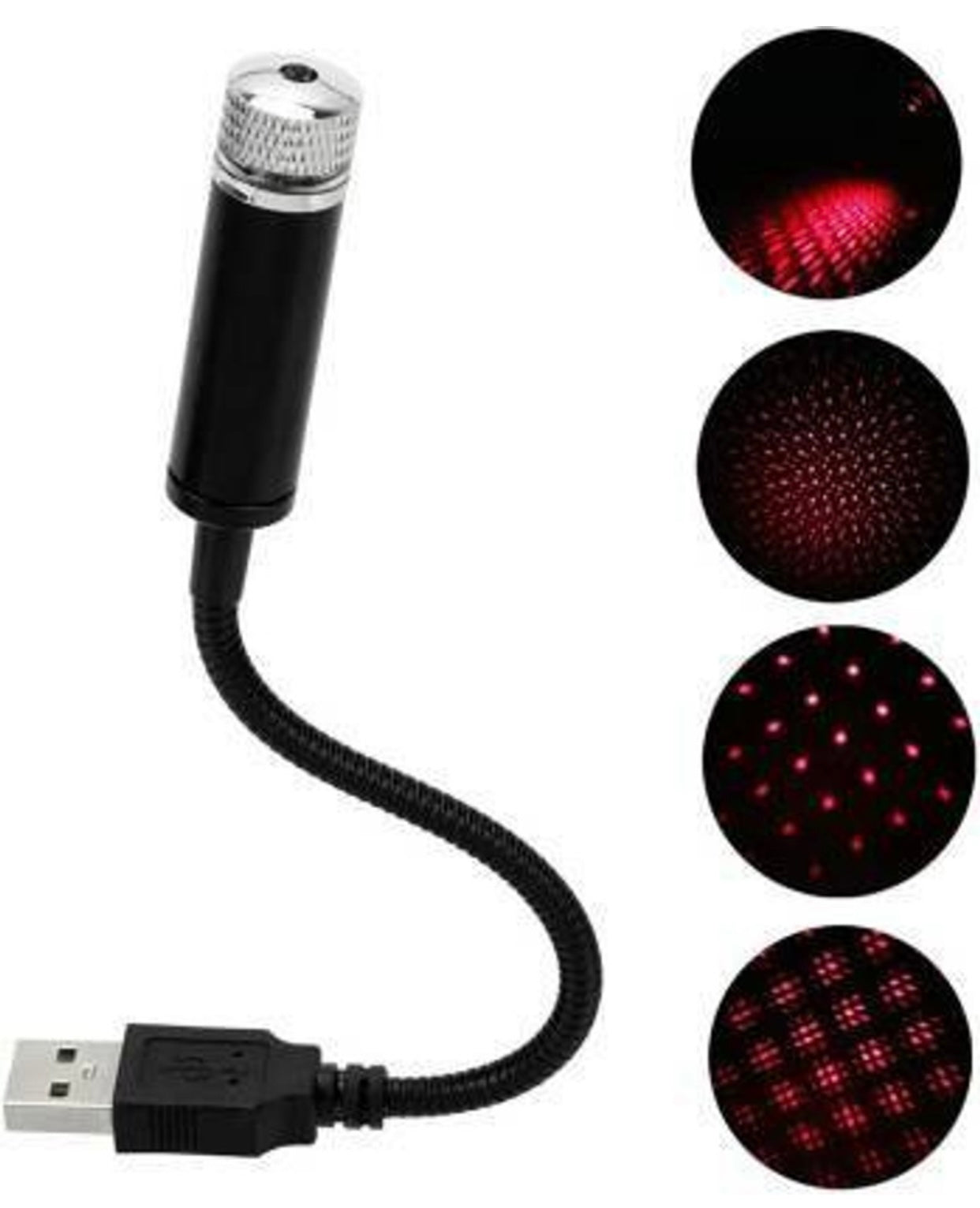 GENFRID Roof Star Fancy Light Star Decoration Laser Light For Car
