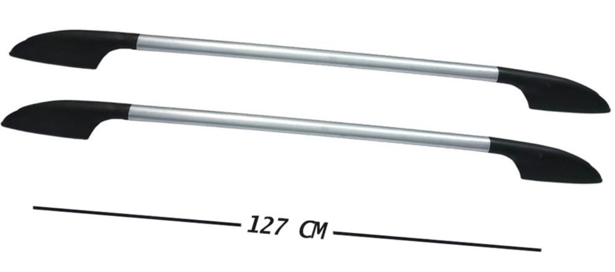Genfrid Car Roof-Rail Silver (Universal) (Small Cars)