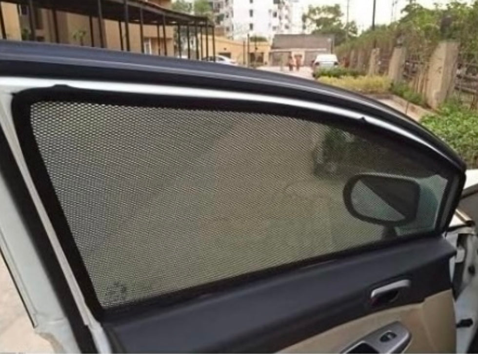 Genfrid Car Sunshade/Car Side Window Shades For Alto 800 (Zipper)