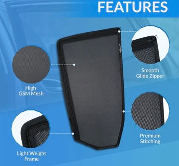 Genfrid Car Sunshade/Car Side Window Shades For Honda WRV
