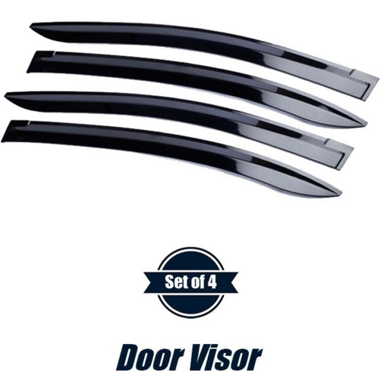 Genfrid Unbreakable Car Door Window Visor For Hyundai Xcent