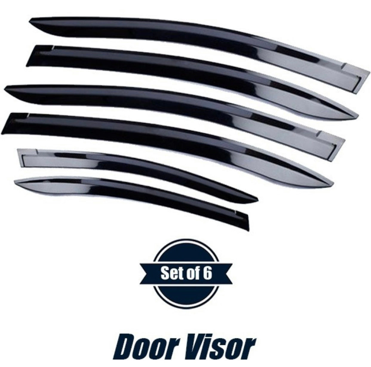 Genfrid Unbreakable Car Door Window Visor For Nissan Terrano