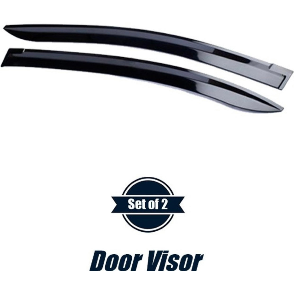 Genfrid Unbreakable Car Door Window Visor For Mini Truck