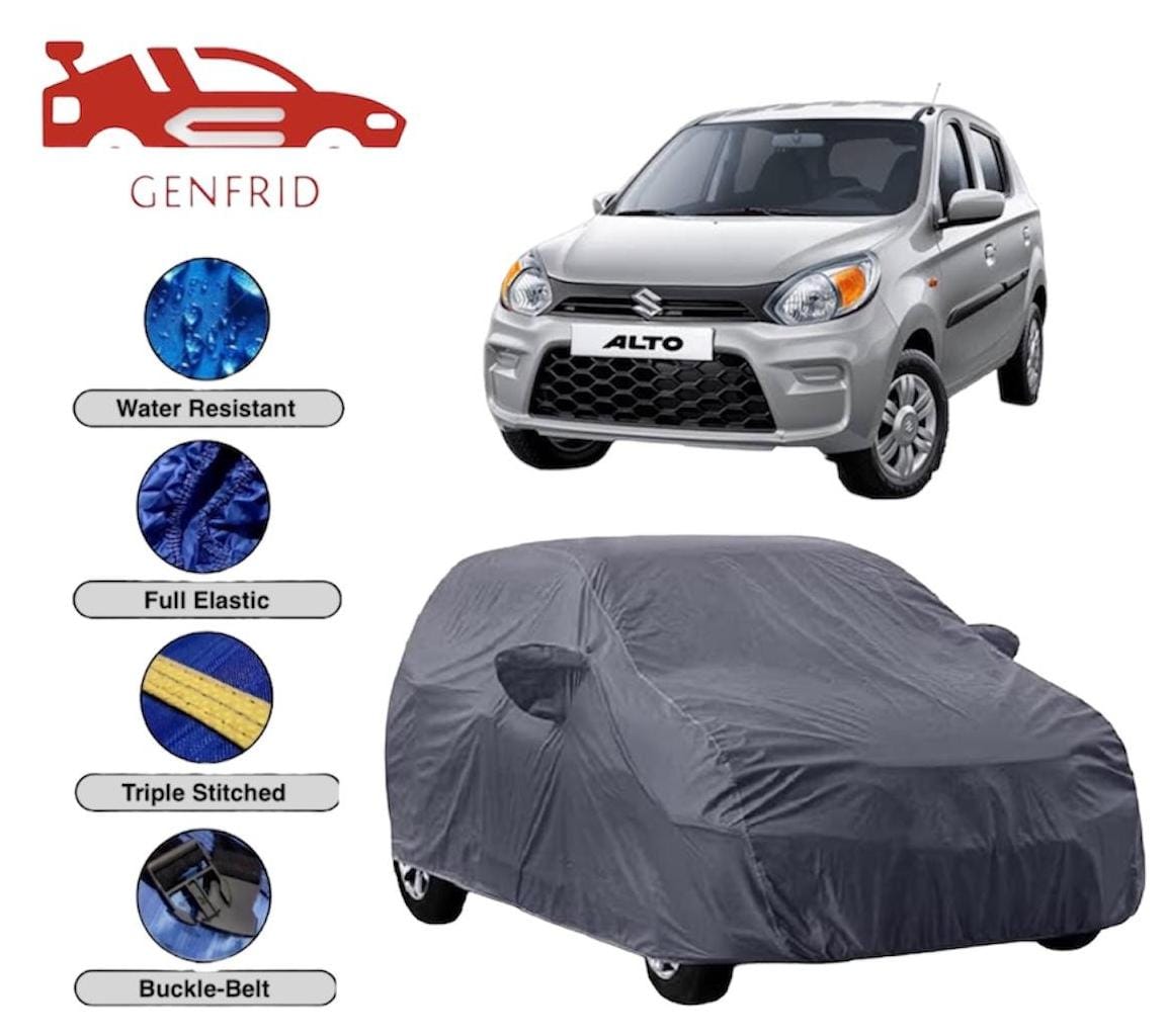 Genfrid Premium Custom Fitted Car Body Cover For Maruti Alto 800