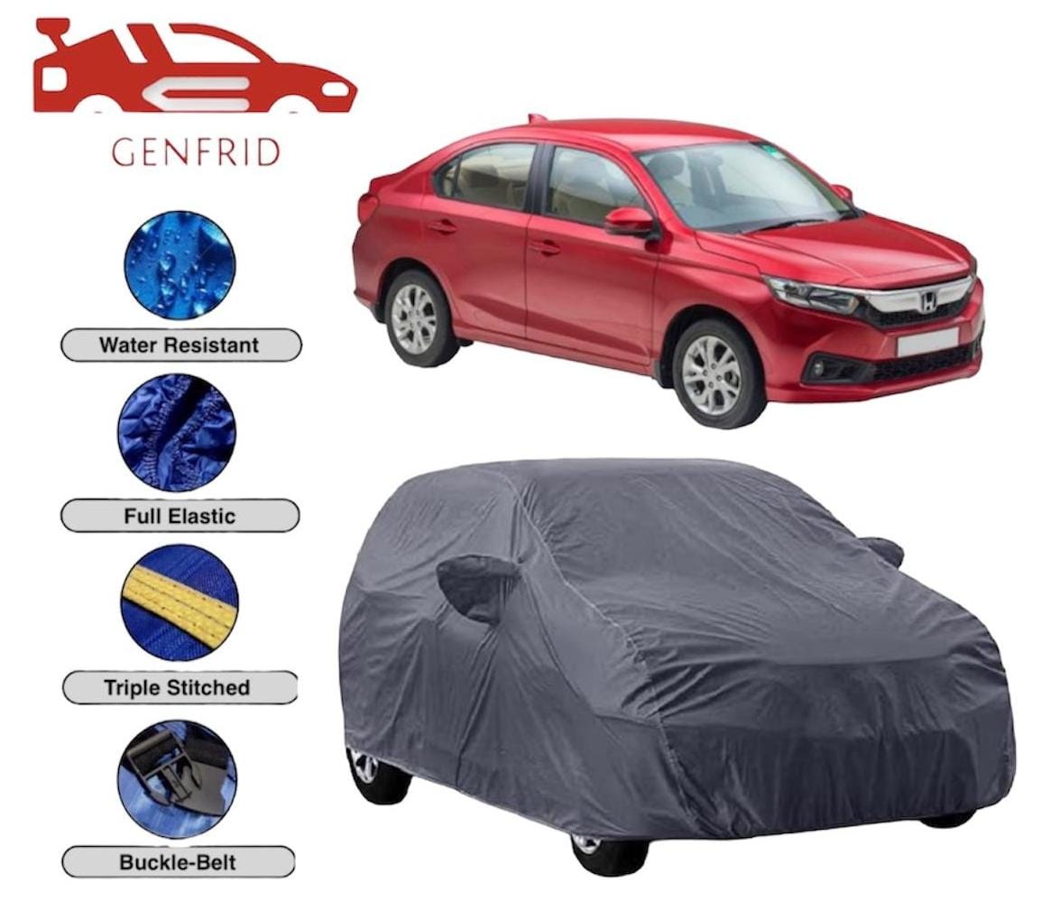 Genfrid Premium Custom Fitted Car Body Cover For Honda Amaze 2019 - 23