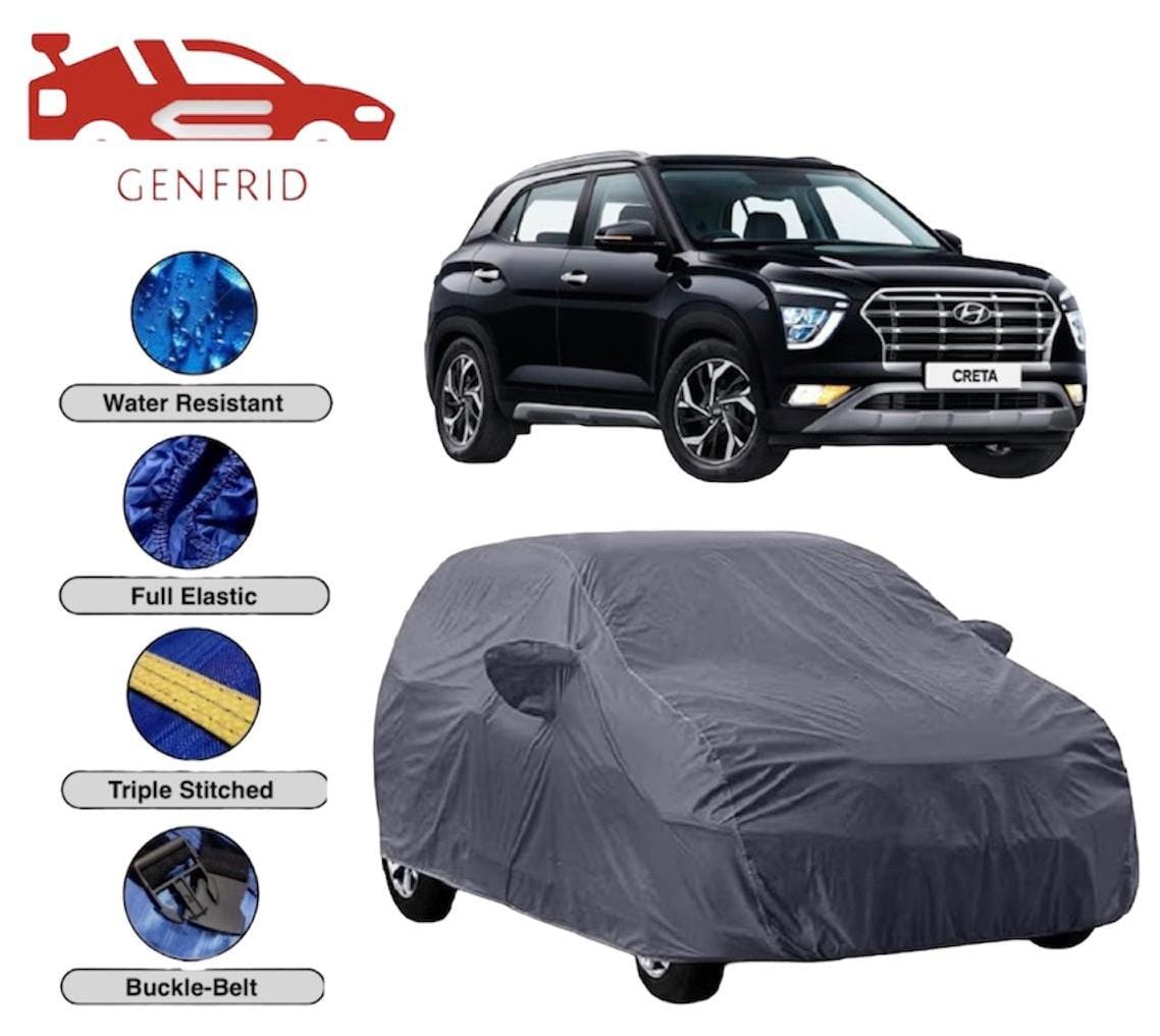 Genfrid Premium Custom Fitted Car Body Cover For Hyundai Creta 2020 - 23