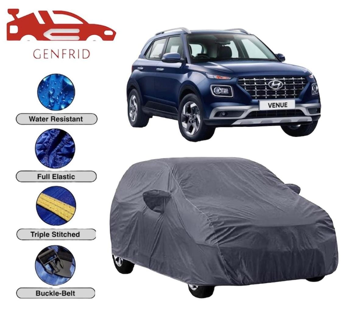 Genfrid Premium Custom Fitted Car Body Cover For Hyundai Venue