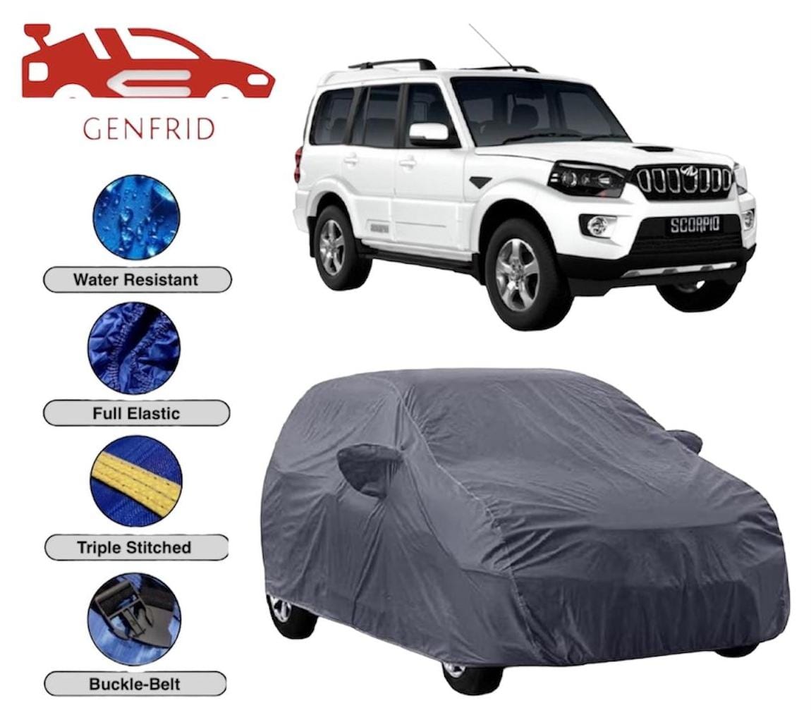 Genfrid Premium Custom Fitted Car Body Cover For Mahindra Scorpio