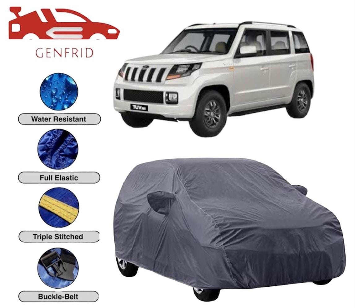 Genfrid Premium Custom Fitted Car Body Cover For Mahindra Tuv 300