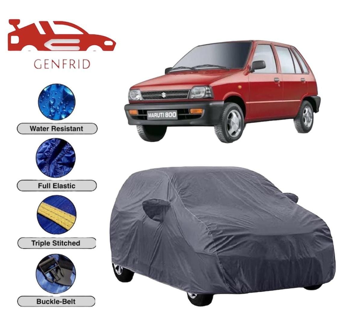 Genfrid Premium Custom Fitted Car Body Cover For Maruti 800