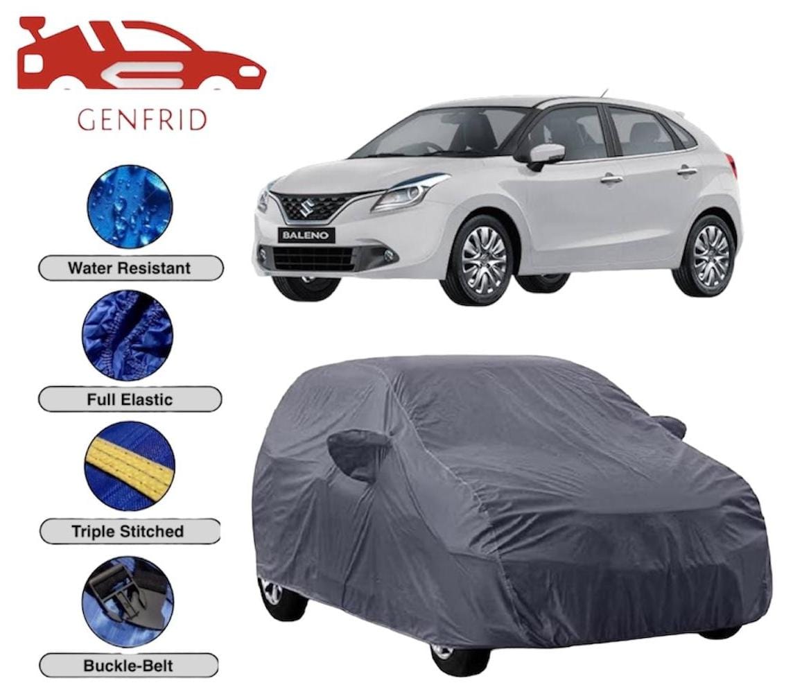 Genfrid Premium Custom Fitted Car Body Cover For Maruti Baleno 2015 - 19