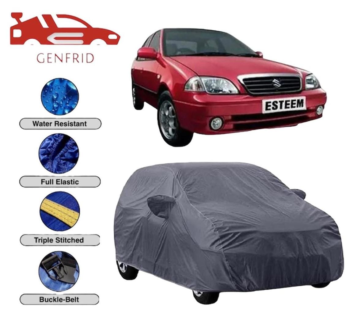 Genfrid Premium Custom Fitted Car Body Cover For Maruti Esteem