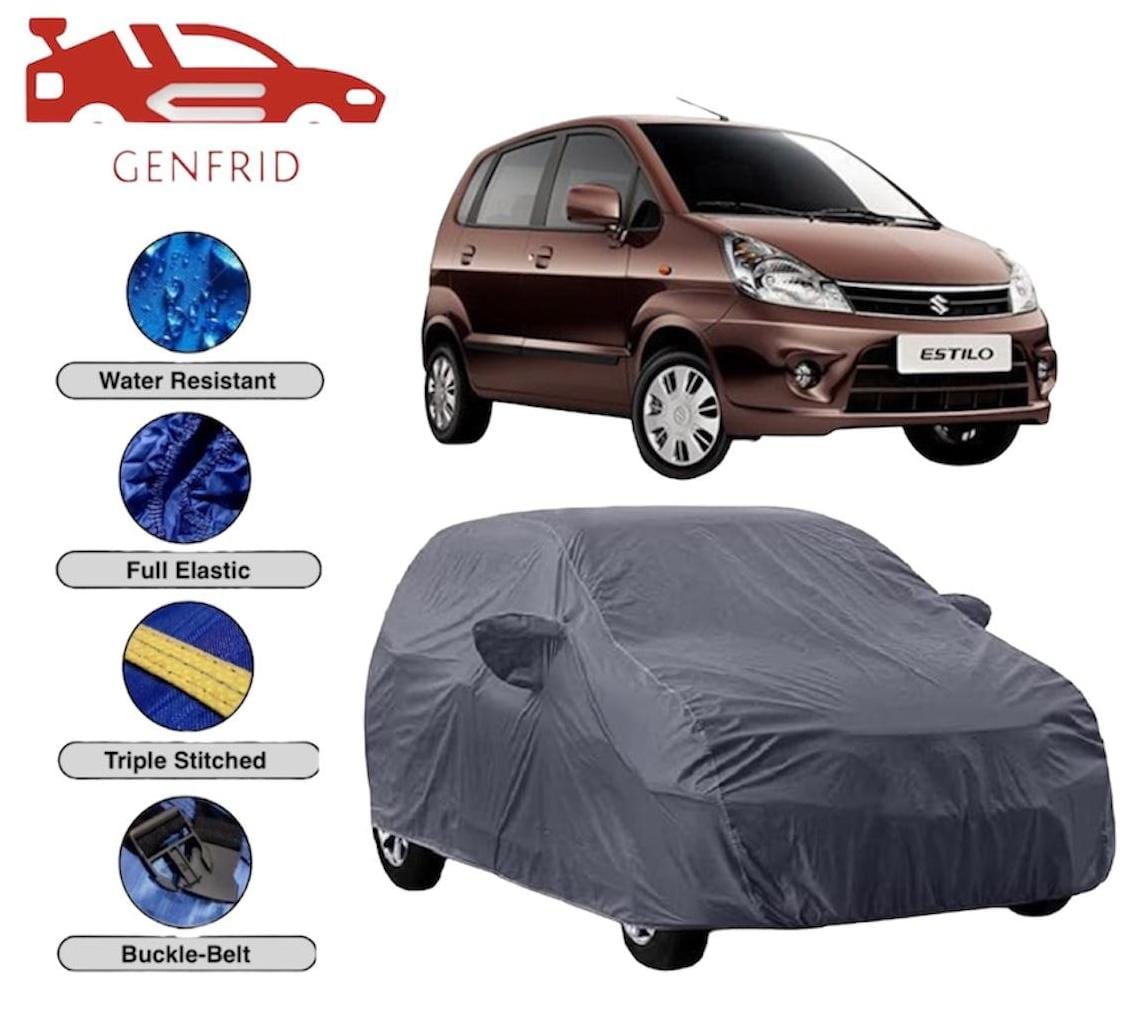 Genfrid Premium Custom Fitted Car Body Cover For Maruti Estilo