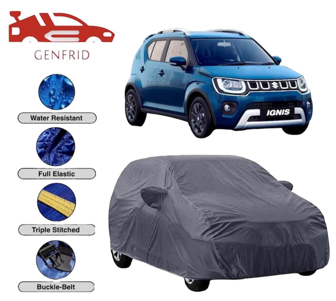 Genfrid Premium Custom Fitted Car Body Cover For Maruti Ignis