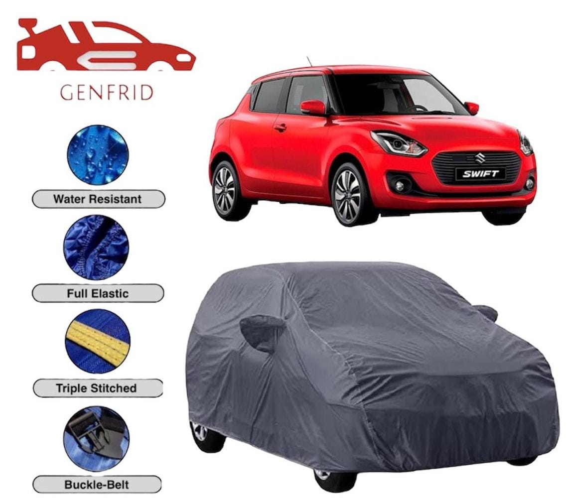 Genfrid Premium Custom Fitted Car Body Cover For Maruti Swift 2018 - 23