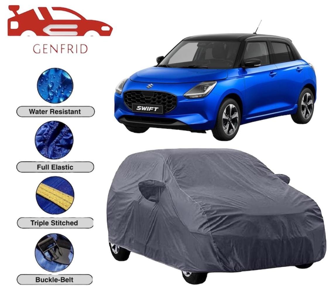 Genfrid Premium Custom Fitted Car Body Cover For Maruti Swift 2024
