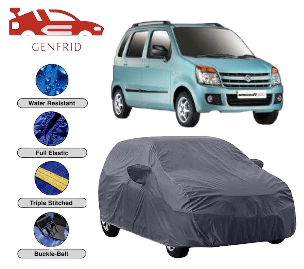 Genfrid Premium Custom Fitted Car Body Cover For Maruti Wagonr 2006 - 09