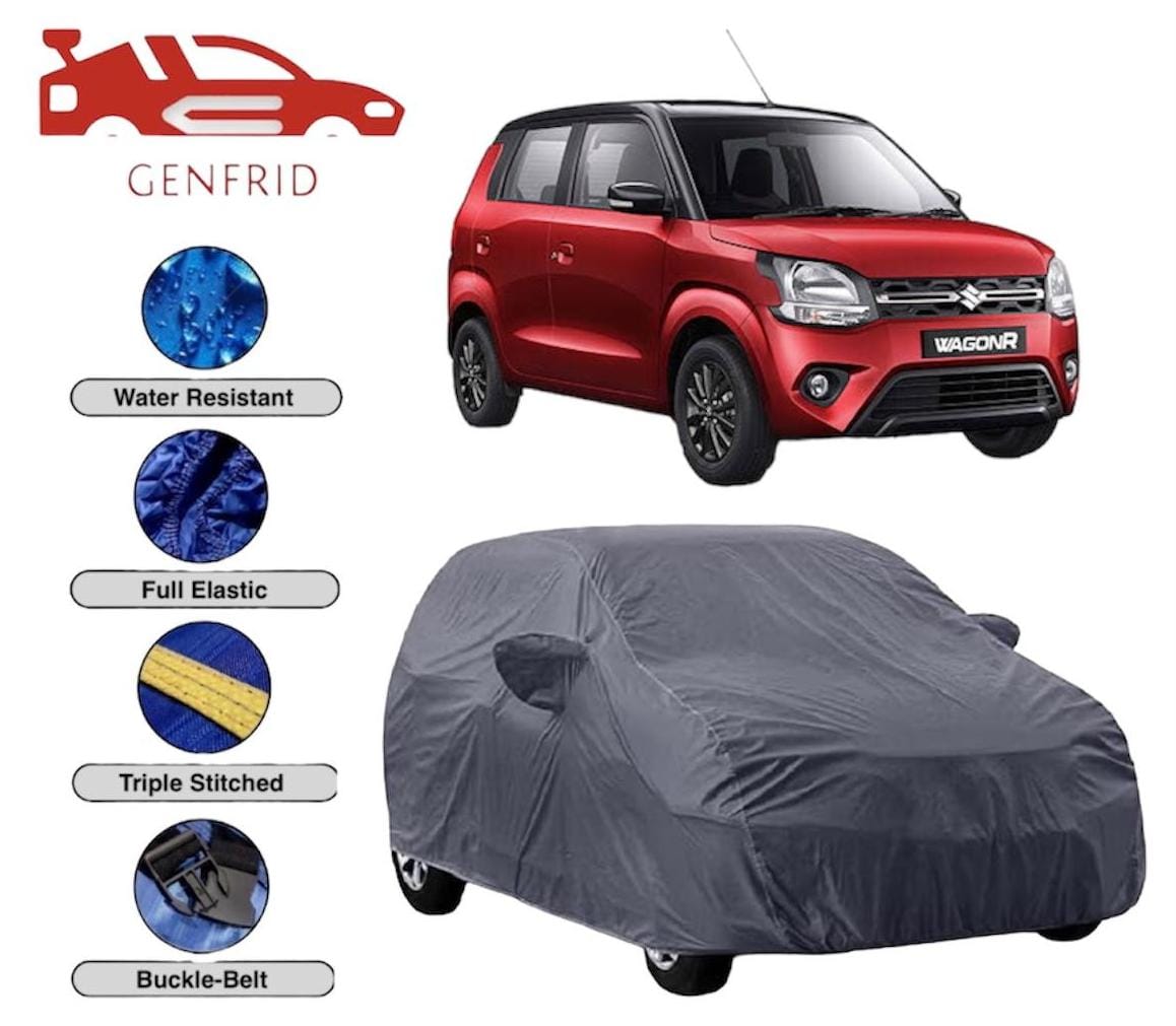 Genfrid Premium Custom Fitted Car Body Cover For Maruti Wagonr 2019 - 24