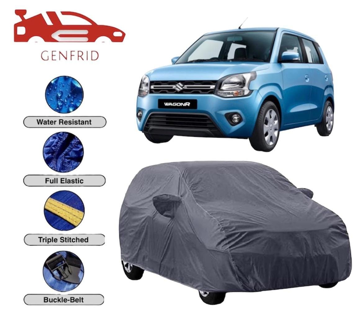 Genfrid Premium Custom Fitted Car Body Cover For Maruti Wagonr 2019