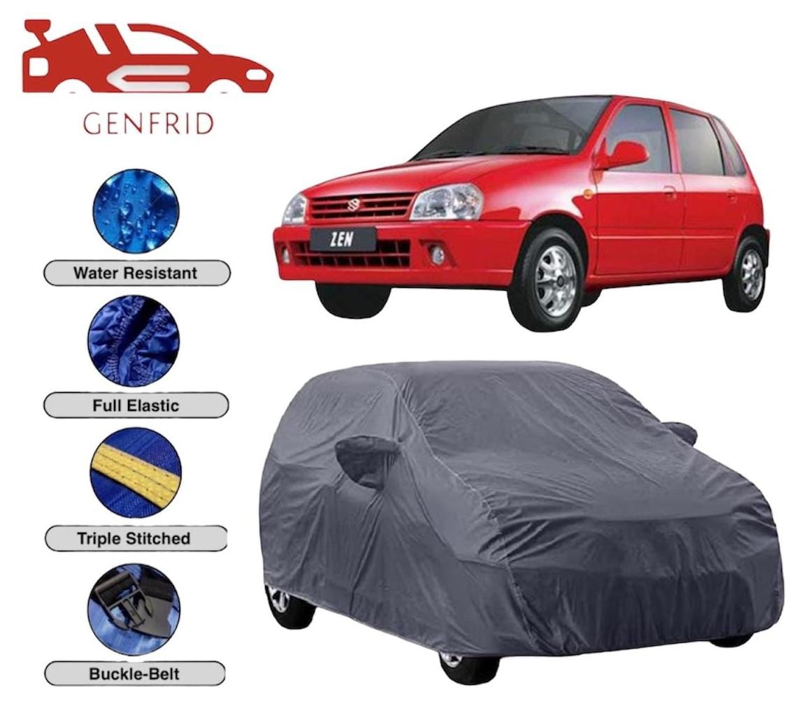 Genfrid Premium Custom Fitted Car Body Cover For Maruti Zen